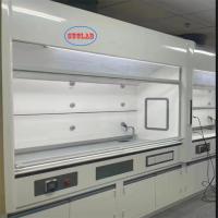 Capuz de ventilação de laboratório com 400 m3/h de fluxo de ar - 1 ano
