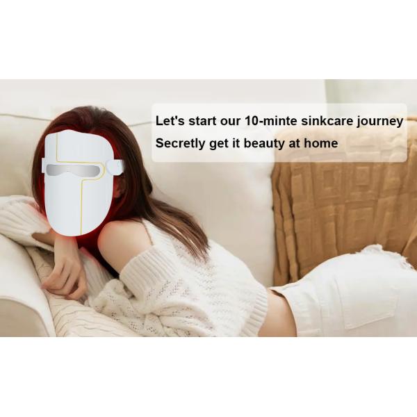 Устройство для терапии светодиодом Красное Синее Маска для восстановления кожи