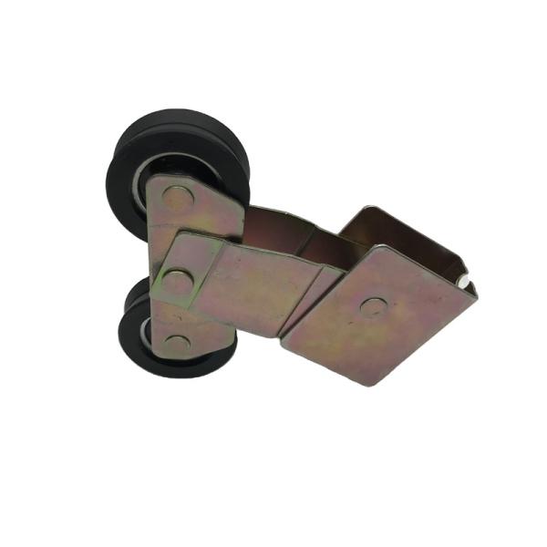 Recyclable Steel Greenhouse Door Wheels Arcadia Door Rollers 30kg Load