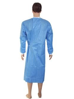 SMS SMMS Disposable Surgical Suit , Dust Proof Disposable Medical Gowns