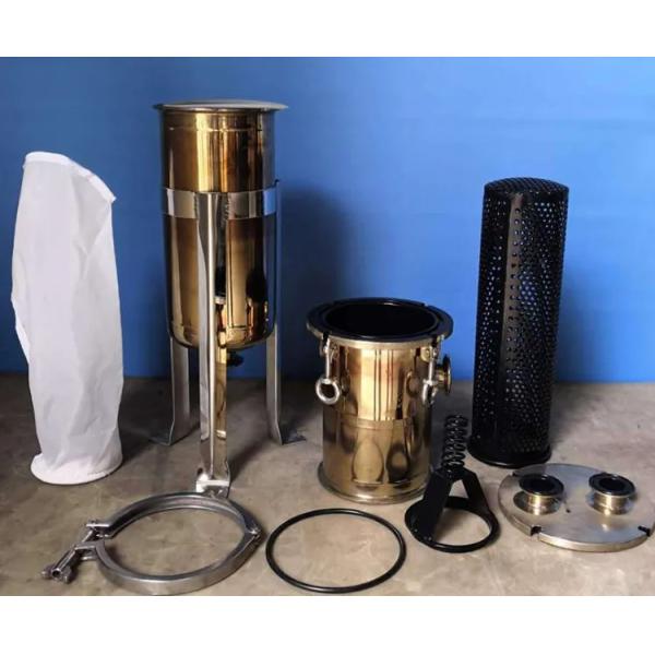 Нержавеющая сталь 304 20 дюймовая свеча гидравлический бассейн картридж один пакет фильтр воды пакет картридж корпус