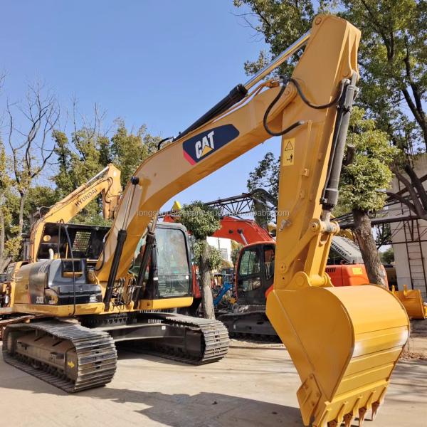 Used Caterpillar 320D Excavators Original CAT 320D 20 Ton Excavator with Consumption