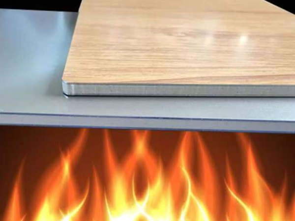 3-6mm A2 Grade Fire Rated Aluminum Composite Panel Cladding 122cm X 244cm Aluminium Sheet For Wall