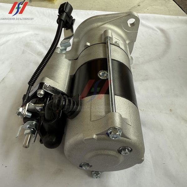 Excavator Starting Accessory 28100-78113 J08E Diesel Engine Starter Motor 24V 5KW 11T