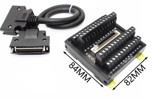 Yaskawa Servo CN1 Connector Wiring Terminal Block JUSP-TA50PG-E JUSP-50PG-1-E Terminal Strip