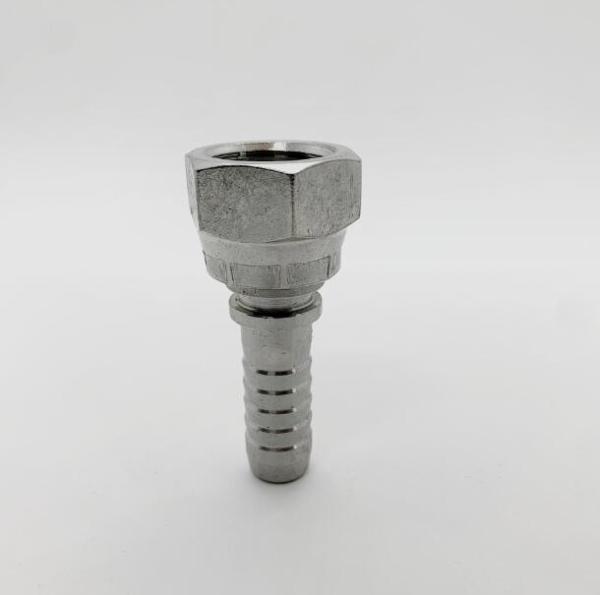 Hexagon Head Reusable Hydraulic Jic Fitting Fast Coupling Ideal for Pipe Lines Connect