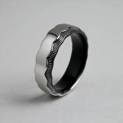 Anillos de acero inoxidable Nuevo estilo retro Hip Hop Punk Personalidad Joyas de corazón para hombres