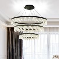 Rond Ring Adjustable Multi Light Chandelier pour la décoration de foyer