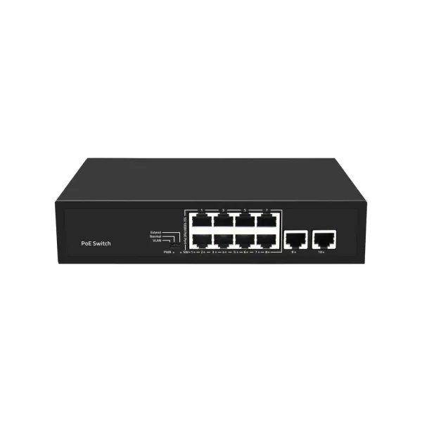 8 Ports Gigabit Poe Switch with The IEEE 802.3 Af /at 48V Poe Standard and Support Active Poe Standard