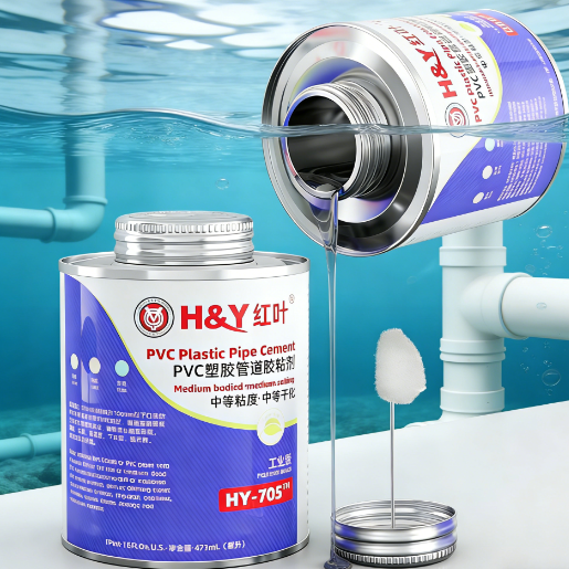 Pvc Adhesive Glue Medium Viscosity Pvc Pipe Glue Solvent Cement For General Industry