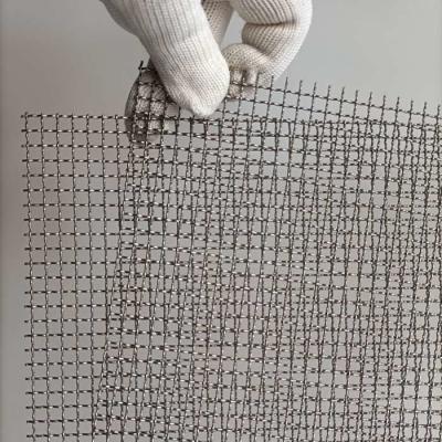 SS310S 0.9mm Stainless Steel Crimped Wire Mesh High Temperature Resistance