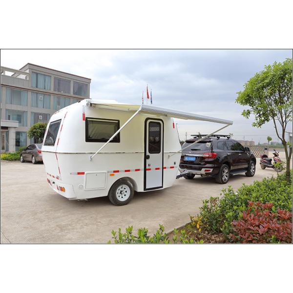 Легкий трейлер жилого фургона отбуксировки, компактные трейлеры Рв легковеса с тентом