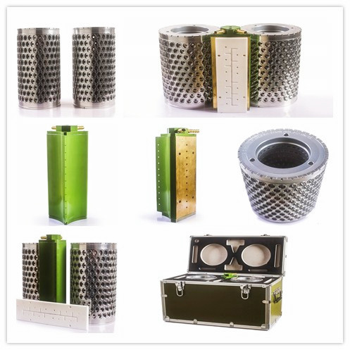 JANGLI High-Precision Softgel Molds with Aerospace Aluminum Body and Brass Core for Even Heat Distribution