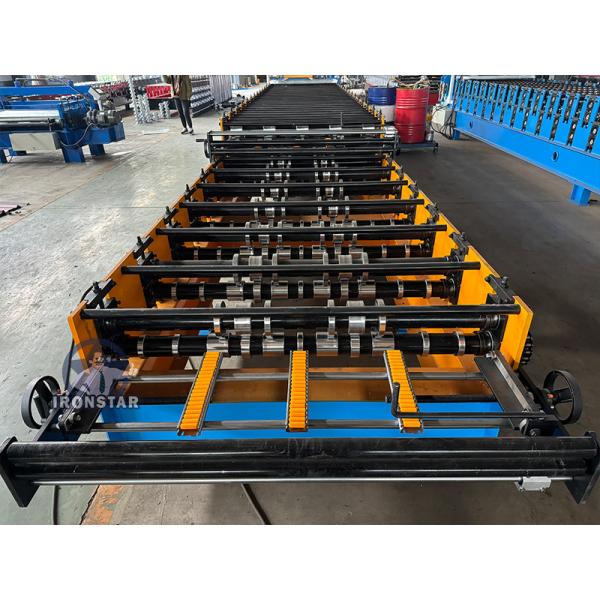 “Double Deck 2 Layer Roll Forming Machine 5 Rib and 4 Rib Trapezoidal Sheet Profiles Full Automatic Roof Sheet Roll Forming Machine for Metal Roofing Panel Production Line”