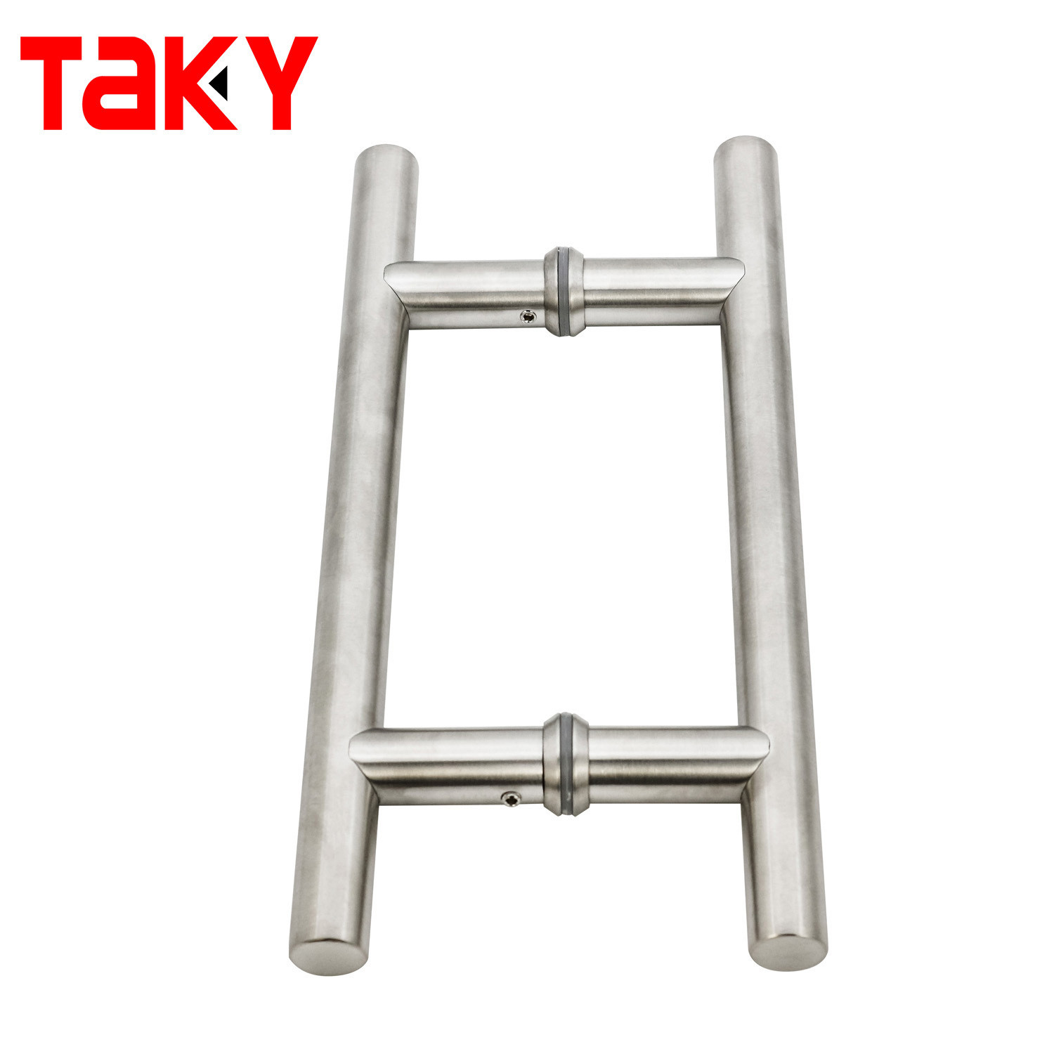 Мат Черная стальная интерьер скользящая стеклянная дверь тянуть ручку для дверных ручек окна