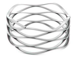 Cold Rolled Steel / Stainless Steel Wave Disc Spring Fit Household Appliance