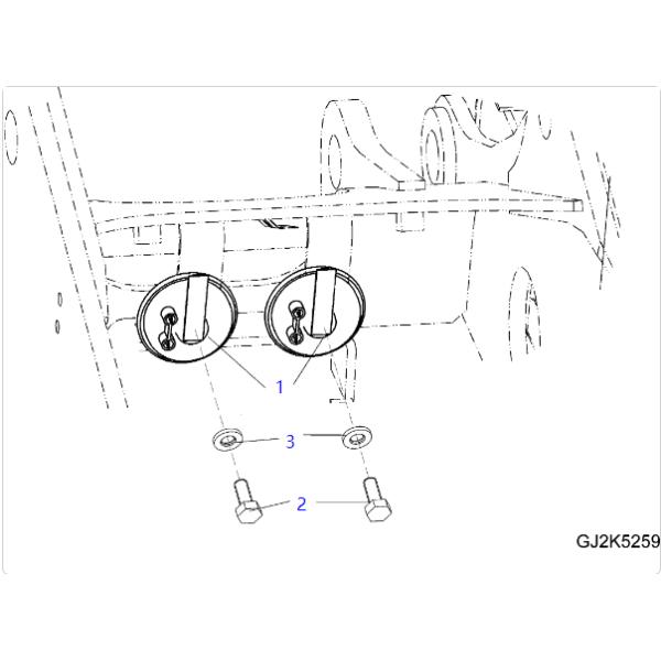 421-06-H9030 421069030 Рог для экскаватора KOMATSU Запчасти экскаватора PW140 PW148 PW200 PW220