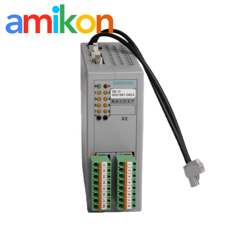 Módulo de E/S binarias SB10 Siemens 6DD1681-0AE2 Digital, 8 entradas, PLC Siemens Simatic