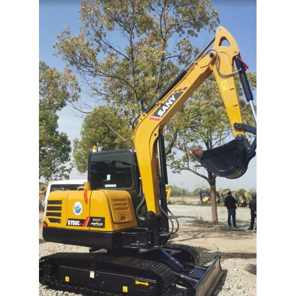 original Brand 6 Ton Mini Excavator Used SANY60 Crawler Backhoe Digger for Sale