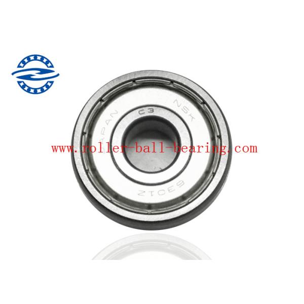 Глубокий вес 0.06KG размера 12*37*12MM шарикоподшипника 6301 2RS 2ZZ паза