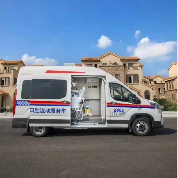 Mobile Dental Clinic Van Truck Barber Cart