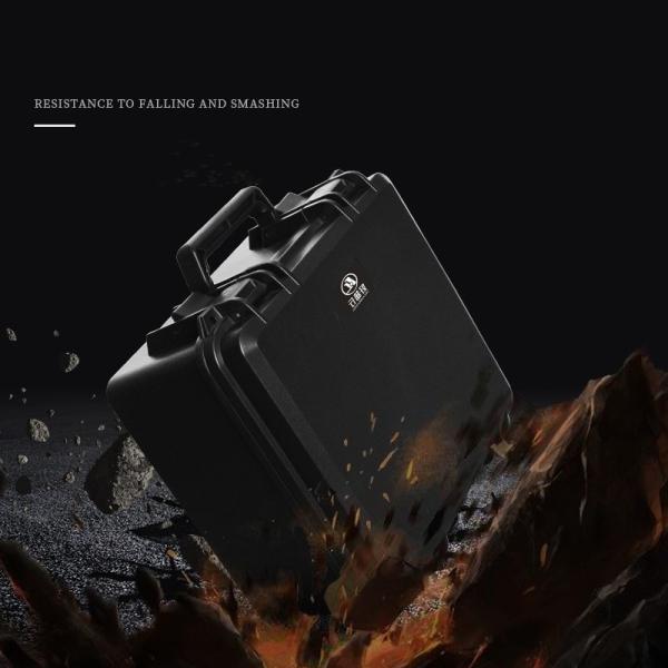 Casilla de herramientas fotográficas impermeable IP67 personalizada con espuma pre-cortada