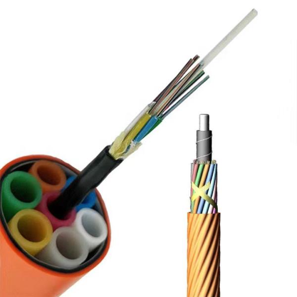 2-144Cores Outdoor Micro Duct Air Blown Fiber Optical Cable GCYFY single mode