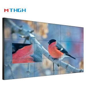 49 Inch 4K LCD Splicing Screen with 500cd/m² Brightness for High-Quality Video Wall Panels