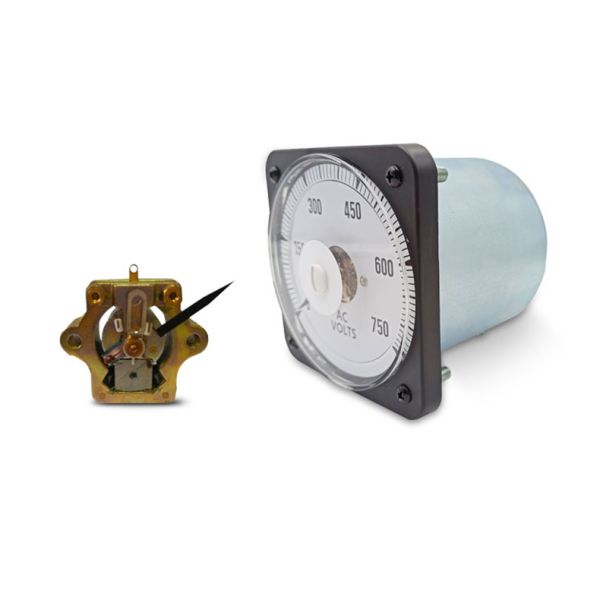 Replace Yokogawa  AC Kilovars Meter 0-2000 kVAR Analog Panel Meter, Zinc-Plated Iron Casing