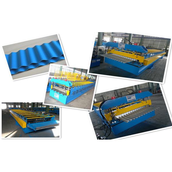 Color Steel Corrugated Iron Rolling Machine Touch Screen CE
