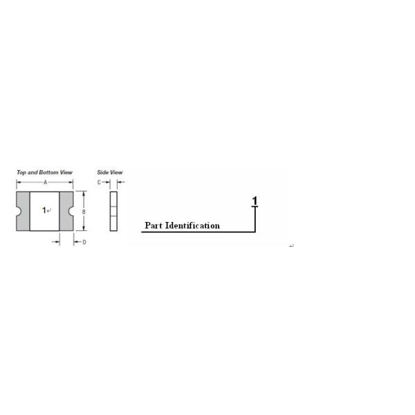 Взрыватель 0.75A 0805 SMD перестановный PTC, взрыватель Polyswitch перестановный