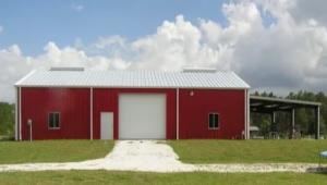 Quick Assemble Steel Shed Steel Structure Prefab Farm Building