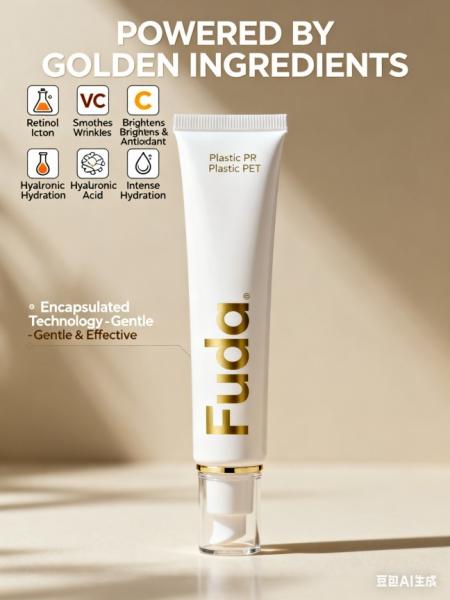 Retinol VC Gold Eye Cream, suaviza las líneas, endurece y aclara alrededor de los ojos