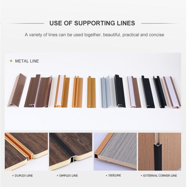 Прямая связь с розничной торговлей фабрики дружественной к Эко и непахучей кожи чувствует панели стены PVC