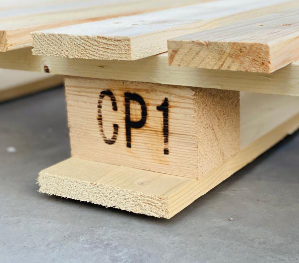 Storage Warehouse Wood Pallet Customized Industrial Wood Pallet