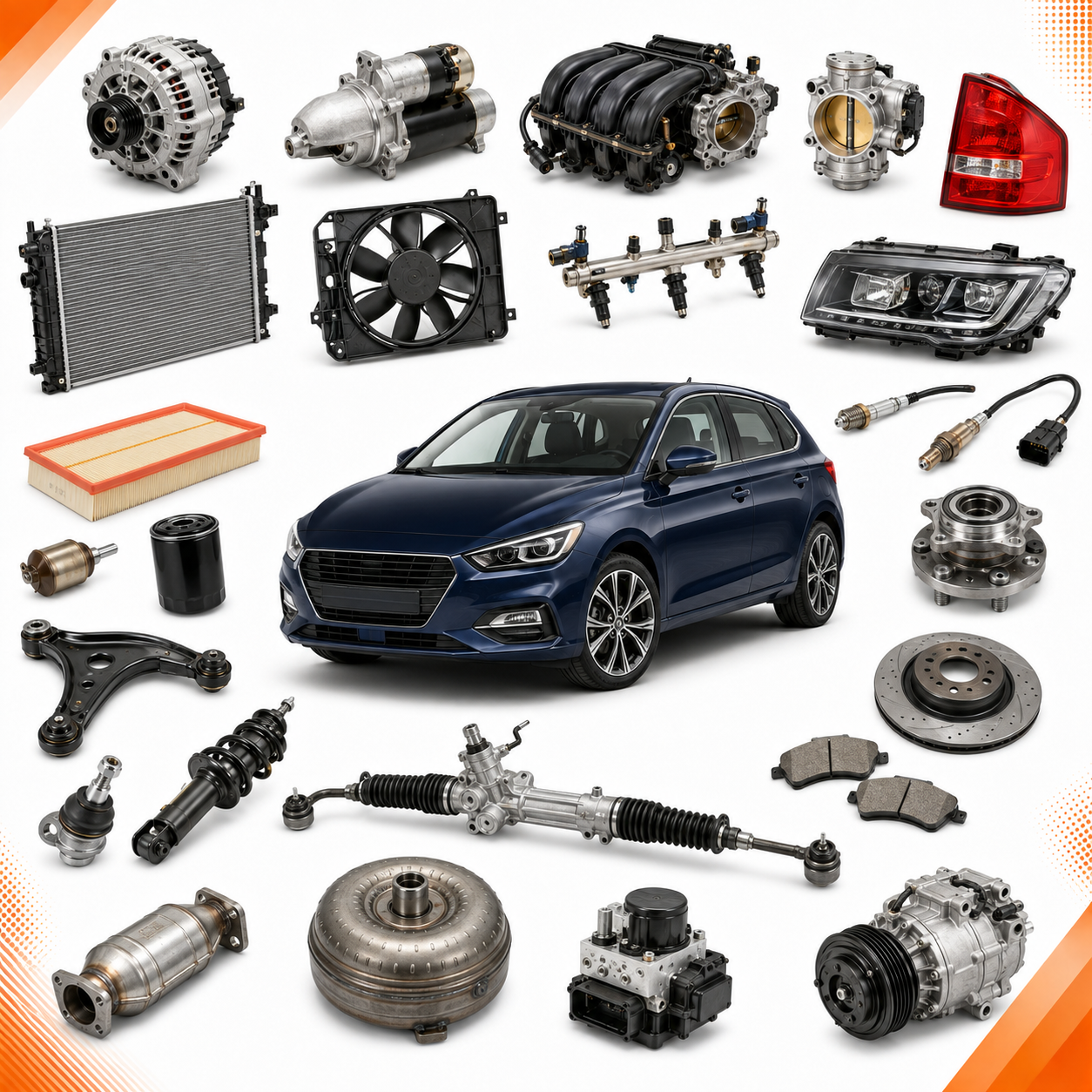 25337386A Repair Auto Engine System O2 Lambda Sensor Spare Parts For Auto Fuel System