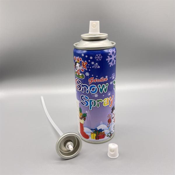 Snow Spray Aerosol Valve For Holiday Decorations And Festive Holidays