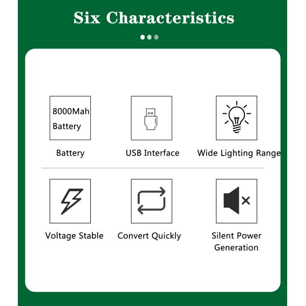 Система солнечной энергии СИД 9W портативная с поручать мобильного телефона