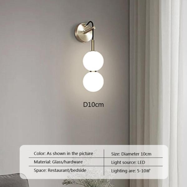 Glass Pendant Light Post-modern Pendant Lamp Bedside Living Room stairwell pendant lights(WH-AP-559)