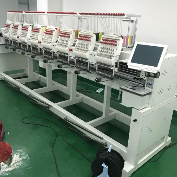 Computer 8 Head Wonyo WY1208C Commercial Embroidery Machine