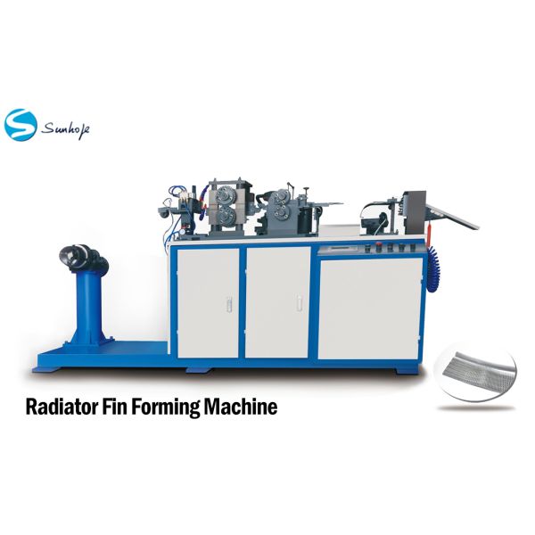 Aluminum Fin Forming Machine for Heat Exchanger | High-Speed Wave & Louver Fin Production Line