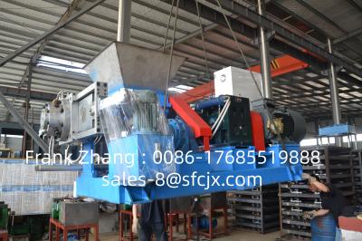 Accurate Temperature Control Force Feeding Single Screw Rubber Extruder Machine