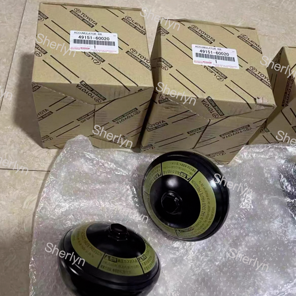 Self Leveling Suspension Pressure Accumulator LEXUS LX570 Cruiser on Land 4914160020 4915160020 Suspension hydraulic accumulator