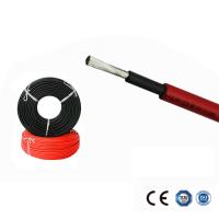 Non Toxic 2.5 mm Solar Cable Stable Electrical Properties Over Broad Temperature Range
