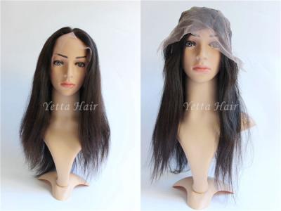 Perucas completas livres do laço de Glueless do cabelo humano do emaranhado/em linha reta Weave do cabelo de Remy
