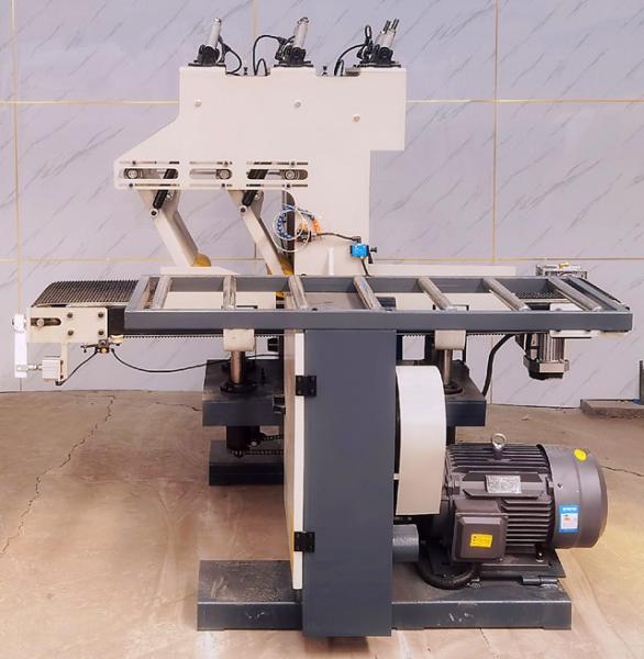 Equipamento de serraria industrial horizontal de precisão para corte de madeira em fatias finas