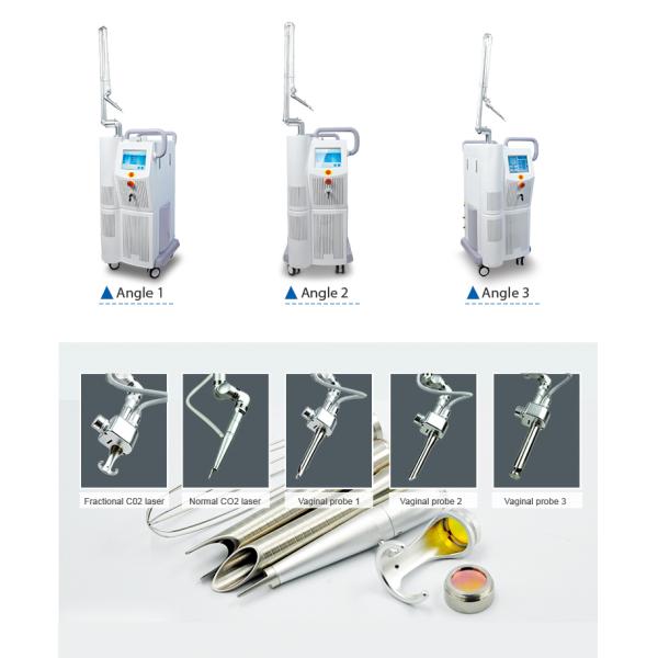 Máquina fraccionaria 10600nm del laser de Vaginal Tightening Co 2 inmóviles