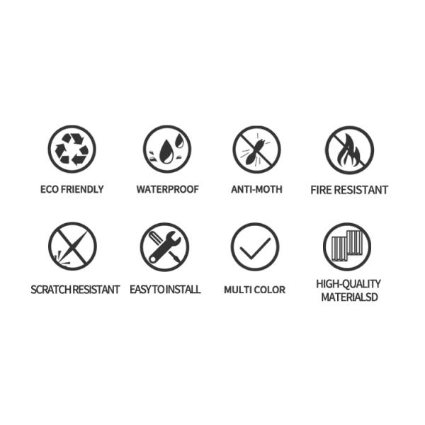 Wooden Grain Design Wpc Wall Panel Interior Decoration 160*24