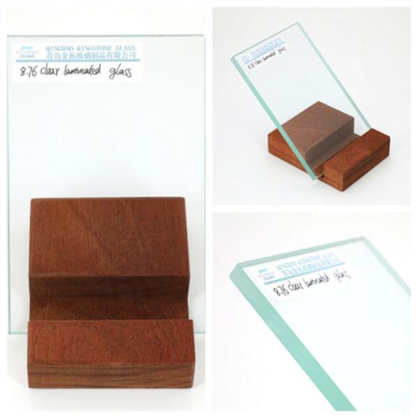 8.76mm Safety Clear Laminate Glass For balcony window curtain wall