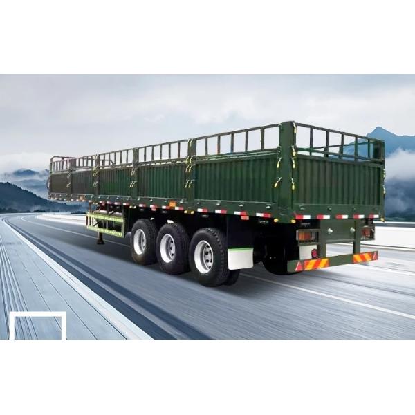 Wholesaler for Livestock Cargo Fence Side Wall Semi Trailer 60t Enced Fence Semi-Trailer